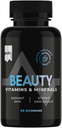Puls Nutrition 美容维生素矿物质 蓝莓味 60粒软糖