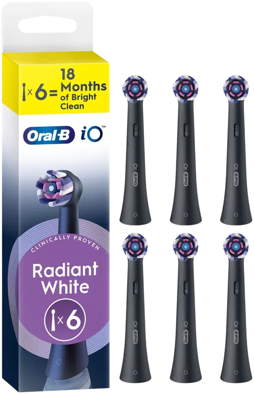 Oral-B iO Radiant White 替换刷头 6kpl