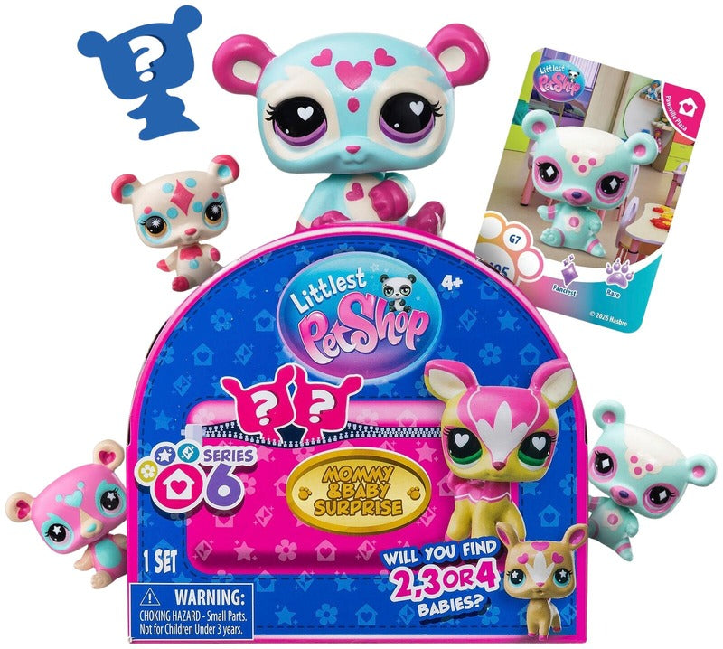 Hasbro Littlest Pet Shop Mommy And Baby Blind 盲盒