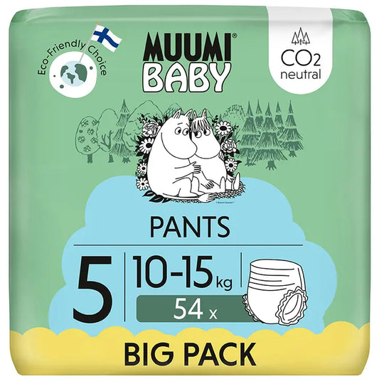 Muumi Baby Pants housuvaippa 5 - 54 kpl 10-15 kg｜Muumi Baby 裤型尿布5-54片10-15斤