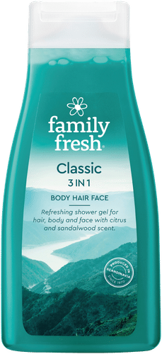 Family Fresh Classic 3合1身体头发面部沐浴露 500ml