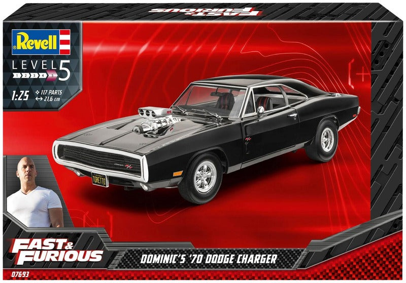 Revell 速度与激情多米尼克1970道奇挑战者｜Revell Fast & Furious Dominic'S 1970 Dodge Charger