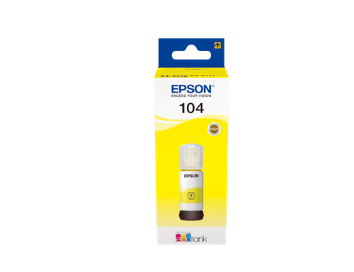 Epson 104黄色墨水瓶