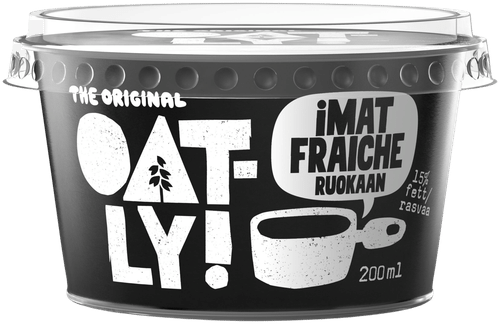 Oatly iMat 烹饪用鲜奶油 2分升｜Oatly iMat Fraiche Ruokaan 2dl