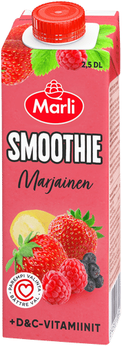 Marli Smoothie Marli 浆果冰沙 + D&C 维生素 2.5 dl