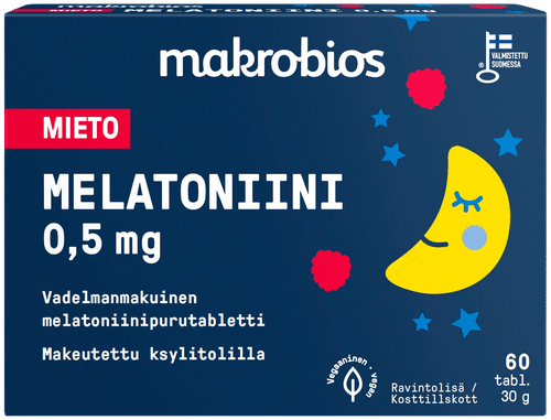 Makrobios 温和褪黑素0.5毫克60片 30g
