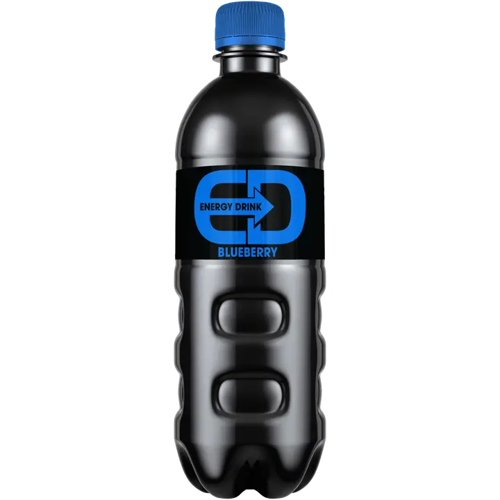 ED Blueberry Energiajuoma 0,5 l｜ED 蓝莓能量饮料 0,5 l