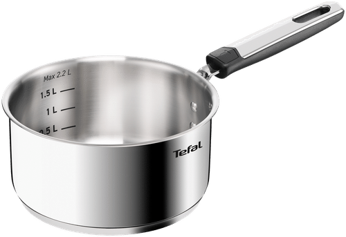 Tefal Emotion Plus 无涂层不锈钢小锅 18厘米/2.2升 无盖 E3282944