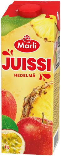 Marli Juissi Hedelmämehujuoma 1 L｜Juissi Marli Juissi 果汁饮料 1 L