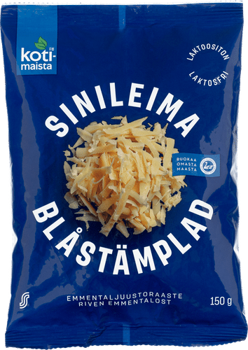 Kotimaista sinileima Emmentaljuustoraaste 150 g