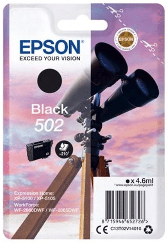 Epson 502黑色墨盒