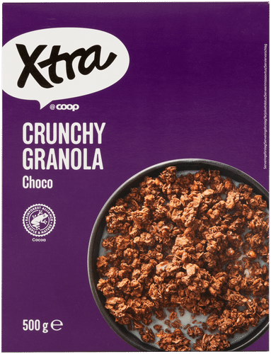 Xtra chrunchy granola choco 500 g｜Xtra 巧克力脆格兰诺拉 500g