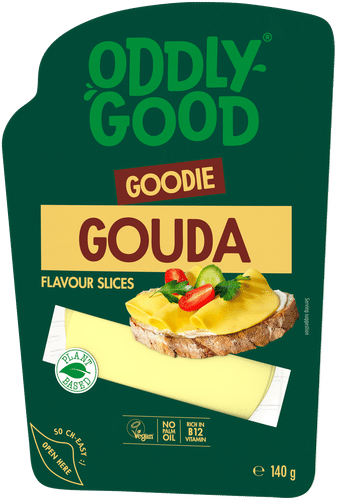 Oddlygood® viipaleet e140 g gouda flavour
