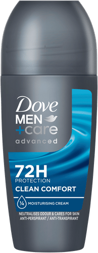 Dove Men+Care 72小时高级净爽舒适止汗香体露滚珠 50 ml