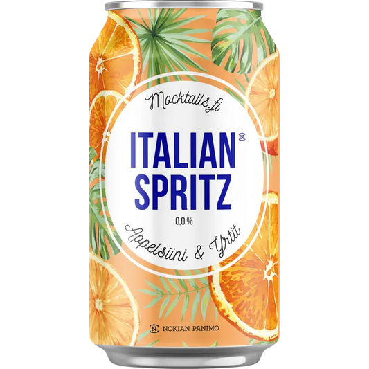 Mocktail Italian Spritz 0,0% 0,33l｜Nokian Panimo 0度意大利雪碧 0.0% 0,33l