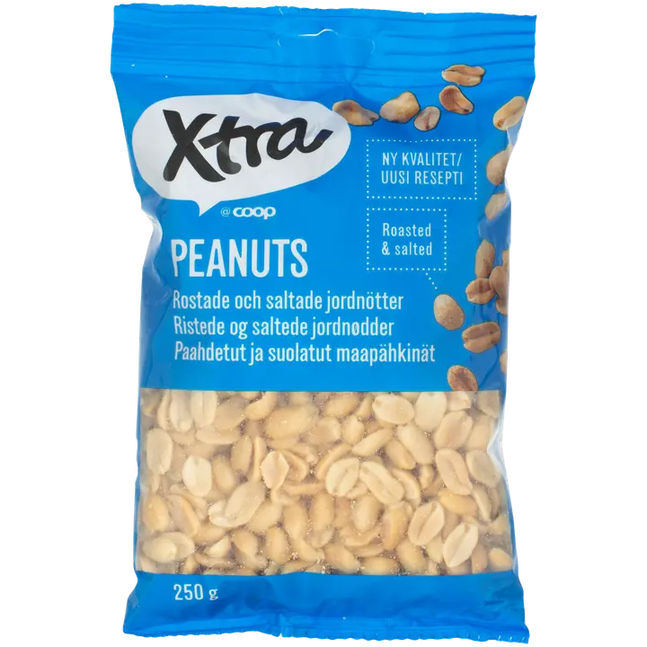 Xtra suolapähkinät 250 g-Xtra 咸坚果 250 g