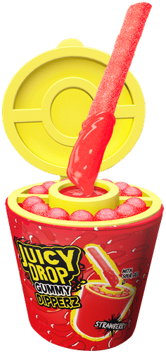Bazooka Juicy Drop Gummy Dipperz 酸味凝胶糖果棒 96g