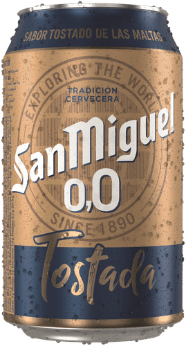 San Miguel 0,0% Tostada Alkoholiton Olut 33cl tlk