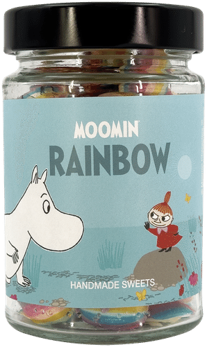 Moomin 彩虹硬糖 160g｜Moomin Rainbow bolcher 160g