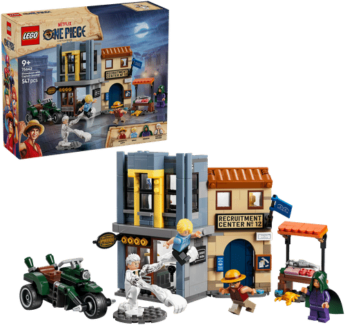 LEGO One Piece 乐高® 海贼王 75642 与斯摩格上校的相遇