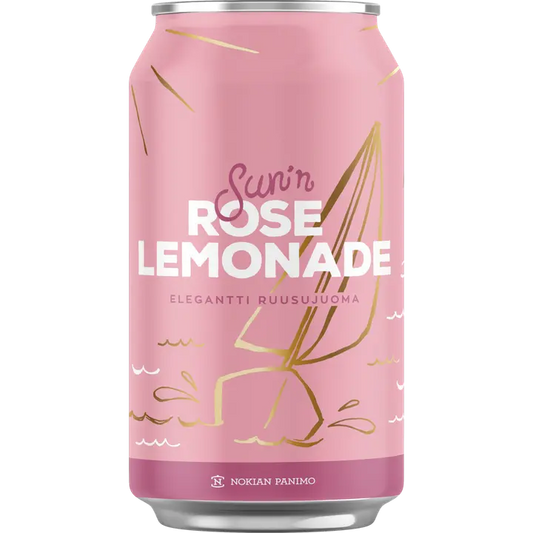 Sun'n Rose Lemonade 0,33l｜Sun'n 玫瑰柠檬水 0,33l