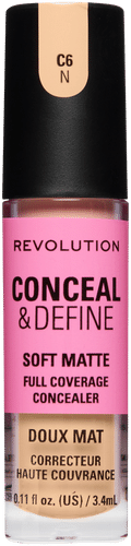 Makeup Revolution Conceal & Define Concealer C6 peite- ja korostusväri