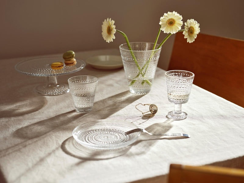 Iittala 卡斯泰赫尔米盘子17厘米透明｜Iittala Lautanen Kastehelmi 17cm kirkas