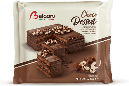 Balconi Suklaakakku kaakaotäytteellä 400g｜Balconi 可可夹心巧克力蛋糕 400g