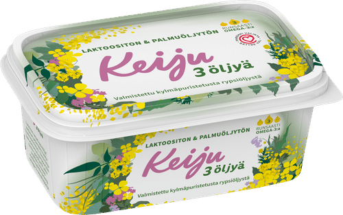 Keiju 三种油菜籽油人造黄油60 400 g｜Keiju 3 öljyä rypsiöljymargariini 60 400 g