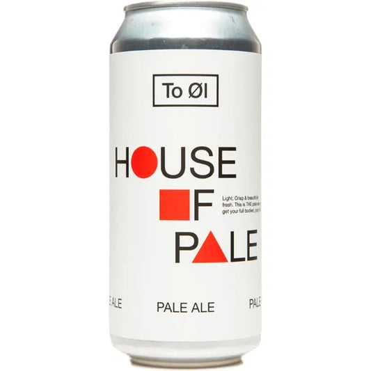 To Öl House of Pale 5.5% 0,44l oluttölkki｜To Öl House of Pale 5.5% 0.44l 饮品罐