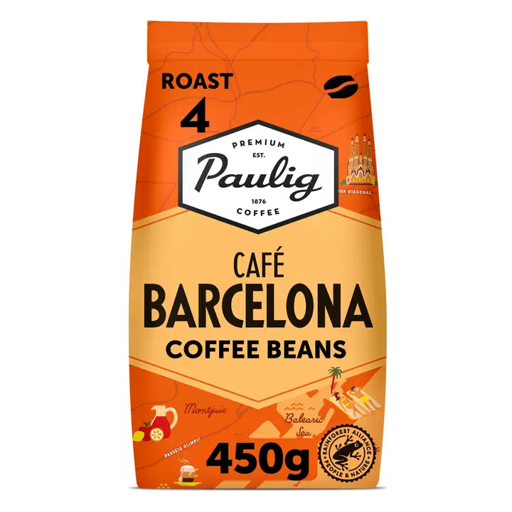 Paulig Café Barcelona kahvi kahvipapu 450g｜Paulig 巴塞罗那咖啡厅咖啡豆 450g