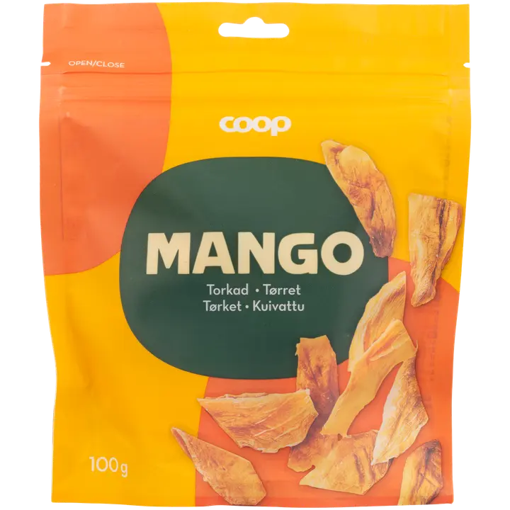 Coop kuivattu mango 100 g-Coop 芒果干 100 g