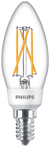 Philips LED灯泡5W B35 E14 2700K 470流明暖白光