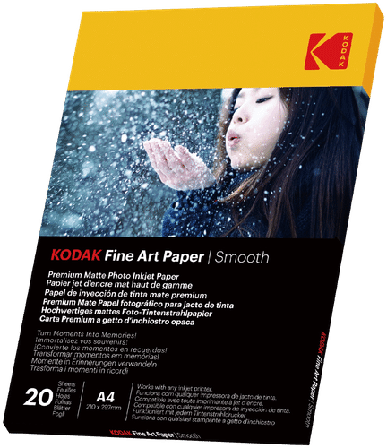 Kodak 光面哑光相纸 21 x 29.7 cm 230g/m² 20张