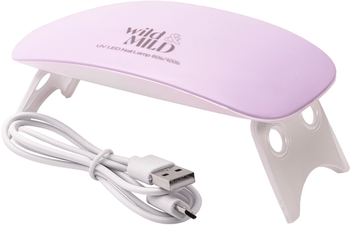 Wild&Mild UV/LED -lamppu Wild&Mild Soak Off -geelikynsilakan kovettamiseen, 6W