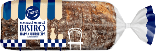 Fazer Bistro Hapanjuurileipä 600g｜Fazer 小酒馆酸面包 600g
