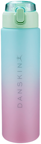 Danskin 饮水瓶 900毫升 绿粉色
