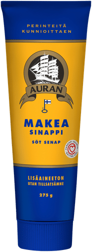 Auran 甜芥末酱 275g｜Auran Makea sinappi 275g