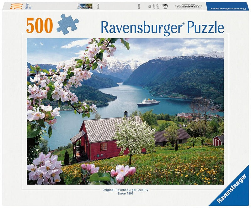 Ravensburger 拼图500片，多种图案｜Ravensburger palapeli 500 palaa, erilaisia