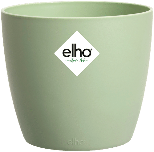 elho 花盆 Brussels round 14cm 绿色