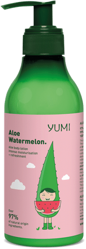 Yumi 身体乳 芦荟&西瓜 300 ml｜Yumi vartalovoide aloe & vesimeloni 300 ml