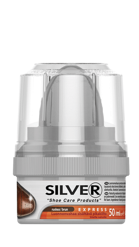 Silver 皮鞋速亮鞋油 棕色 50 ml