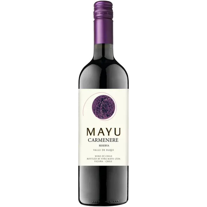Vina Mayu Reserva Carmenere 8 til-% 75cl plo｜Vina Mayu 珍藏佳美娜 8 vol% 75cl plo