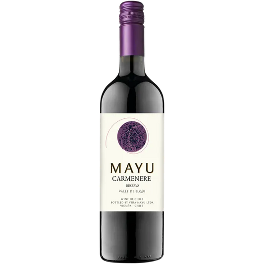 Vina Mayu Reserva Carmenere 8 til-% 75cl plo｜Vina Mayu 珍藏佳美娜 8 vol% 75cl plo