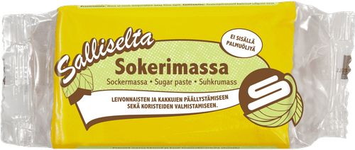 Salliselta Sokerimassa keltainen 250g｜Salliselta 黄色糖团 250g