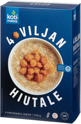 Kotimaista 4 Viljan hiutale 750 g｜Kotimaista 四谷物片 750 g