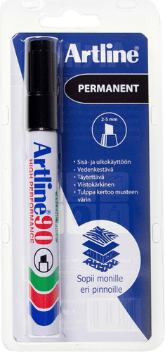 Artline 毛毡笔 90 4.5毫米 黑色