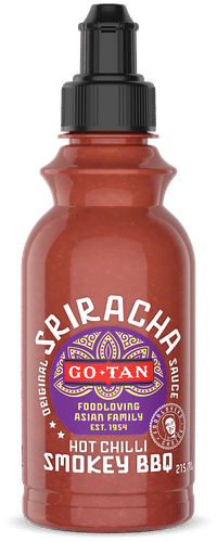 Go-Tan Smokey Sriracha Hot Chilli Sauce kastike 215ml