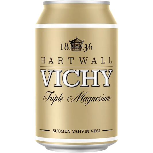 Hartwall Vichy Original Triple Magnesium kivennäisvesi 0,33 l｜Hartwall Vichy 原味三重镁矿泉水 0,33 l