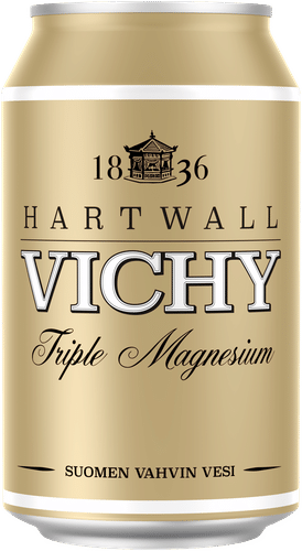 Hartwall Vichy Original Triple Magnesium kivennäisvesi 0,33 l